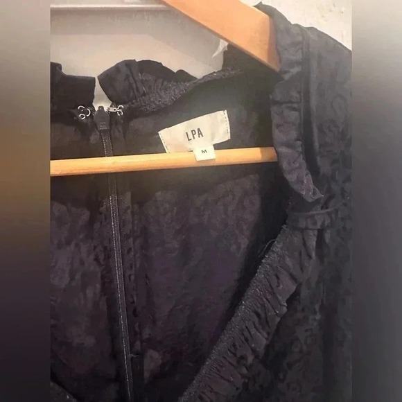 LPA Arabella Dress In Navy Mini Sz M | Revolve - Picture 5 of 6